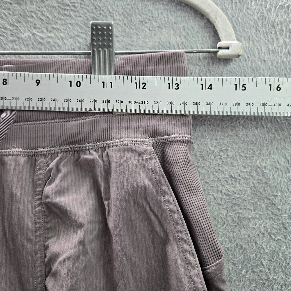 Lululemon Women Activewear Pants‎ 4 Purple Dance Studio Jogger Logo Drawstring